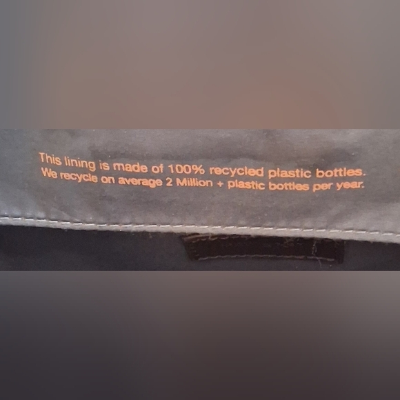 EUC Matt And Nat Black Smooth Vegan Leather School Work Laptop Backpack - Picture 12 of 16